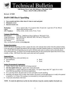 DAP 12328 Spackling, White, 8 fl-oz Tub