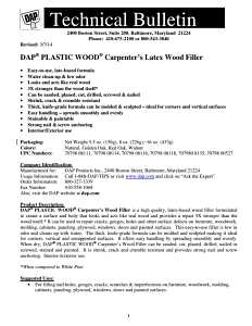 DAP Plastic Wood 00529 Wood Filler, Paste, Musty, Natural, 16 oz