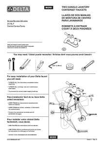 LAV FAUCET 2-HNDL CHROME