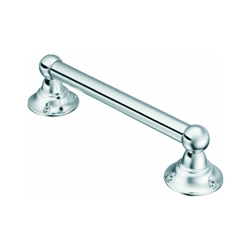 Moen LR2250DCH Designer Hand Grip, 9 in L Bar, 250 lb, Stainless Steel, Chrome, Screw Mounting, ADA Compliant