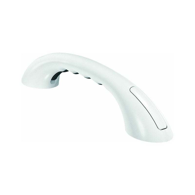 Moen LR2250DW Designer Hand Grip, 9 in L Bar, 250 lb, Stainless Steel, Glacier, ADA Compliant