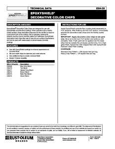 Rust-Oleum 312447 Color Chip, Solid, Tan Blend, 1 lb Bag