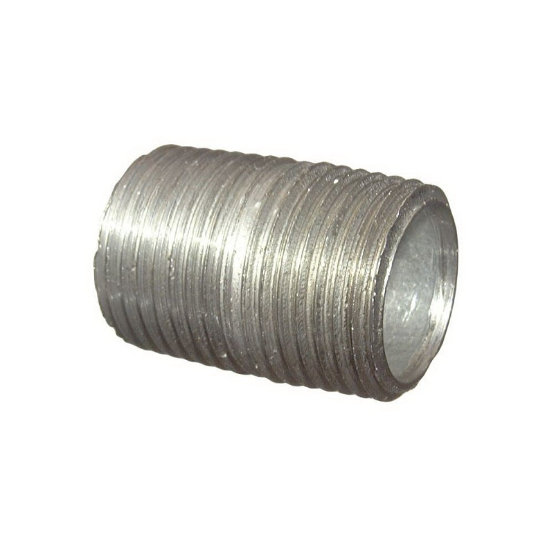 Halex 64313 Rigid Conduit Nipple, 1 x 2 in Threaded, Steel, Black, Each