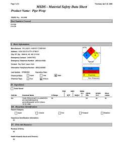 Harvey 014130 Pipe Wrap, 100 ft L, 2 in W, 20 mil Thick, Black