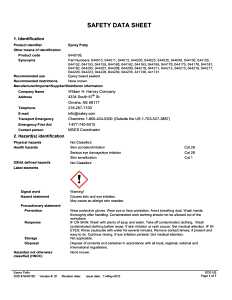 Harvey 44010 Epoxy Putty, Solid, Beige/Gray, 1.33 oz Stick