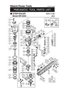 Metabo HPT NR83A5SM Framing Nailer, 21-13/16 in L x 4-1/4 in W x 13-3/8 in H Dimensions, 64 Magazine