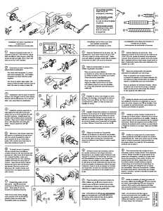 Kwikset 405BL 11P Entry Lever, Thumbturn Lock, Venetian Bronze, Zinc, Residential, Reversible Hand