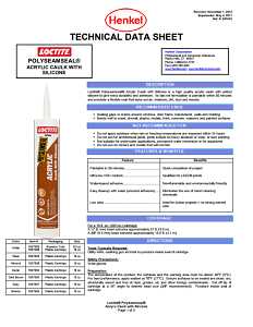 Loctite POLYSEAMSEAL 1507598 Acrylic Caulk, Almond, -5 to 170 deg F, 10 oz Cartridge