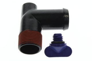 EXH MANIFOLD DRAIN ELBOW S/S