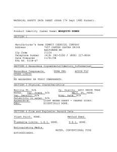 Summit 110-12 Mosquito Killer, Solid, Mild