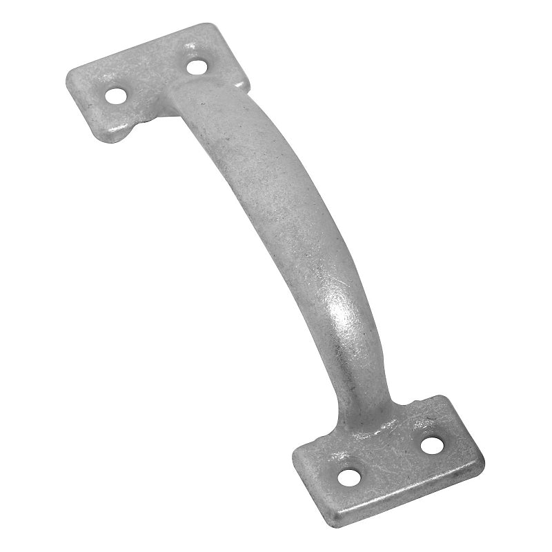 National Hardware N116-731 Door Pull, 1-3/4 in W, 1.62 in D, 6-1/2 in H, Steel, Galvanized