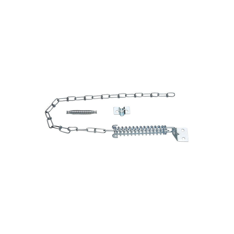 National Hardware V1355 Series N162-024 Chain Door Stop, Steel, Zinc