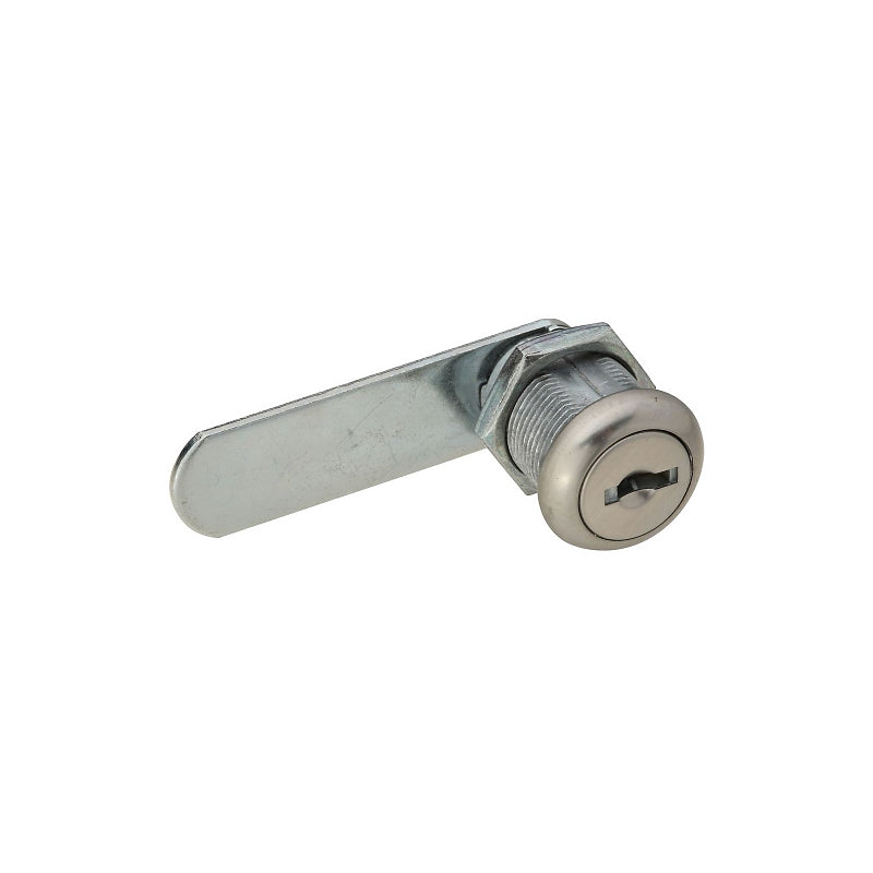 National Hardware V825 Series N183-764 Utility Lock, Keyed Lock, Y13 Yale, B1 Cole Keyway, Steel/Zinc, Chrome