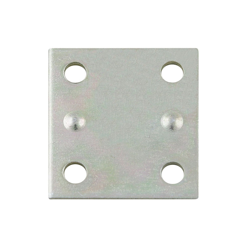 National Hardware N220-087 Mending Brace, 1-1/2 in L, 1-3/8 in W, 0.07 in, Steel, Zinc, Screw