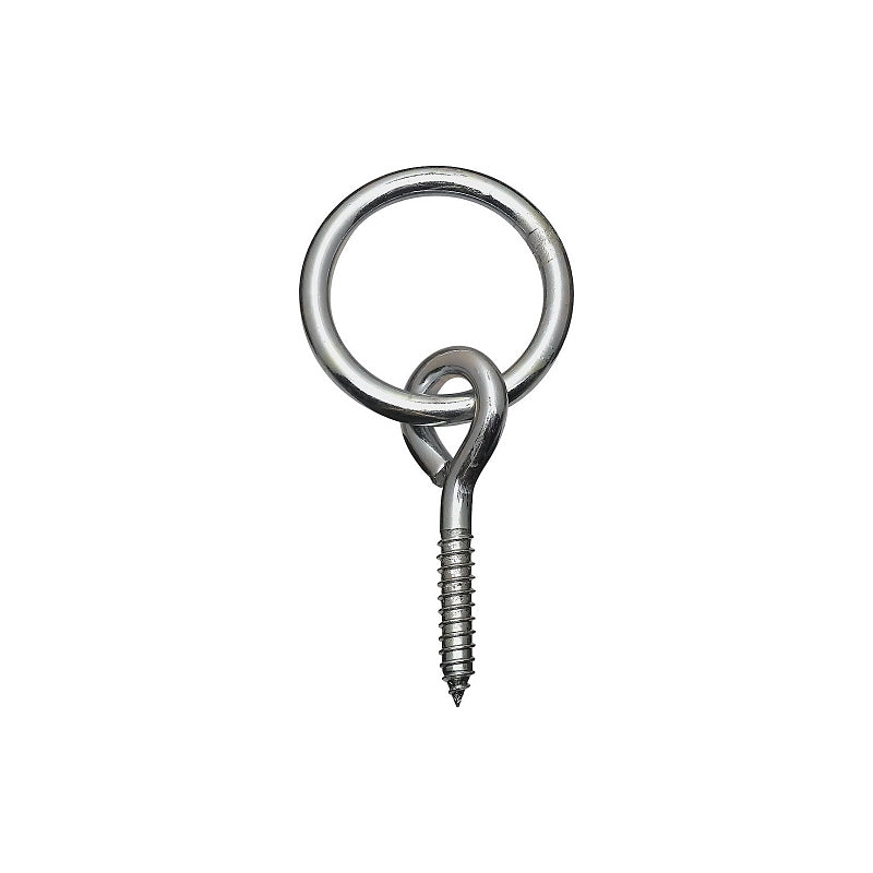 National Hardware 2062BC Series N220-640 Hitch Ring, 90 lb Working Load, 2 in ID Dia Ring, 5/16 in Wire, Steel