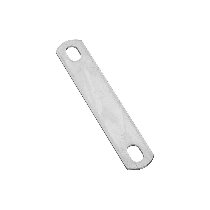 National Hardware 2191BC Series N222-349 U-Bolt Plate, 5.38 in L, 1.02 in W, 0.44 in Bolt Hole, 4 in Between Hole, Steel