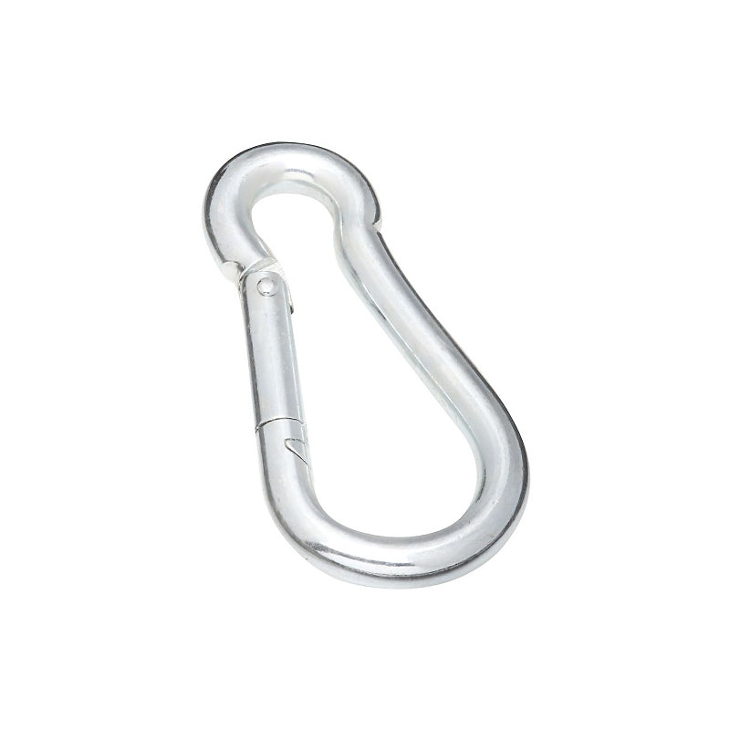 National Hardware 3112BC Series N222-893 Spring Snap, 360 lb Working Load, Steel, Zinc-Plated