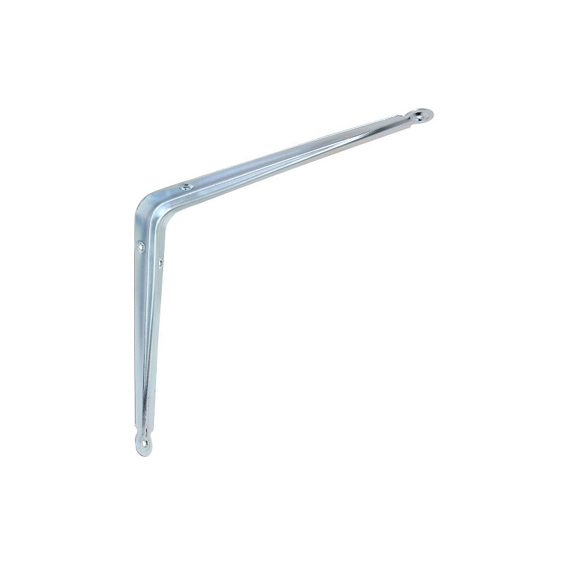 National Hardware N110-205 Shelf Bracket, 35 lb, 12 in L, 10 in H, Steel, Zinc-Plated