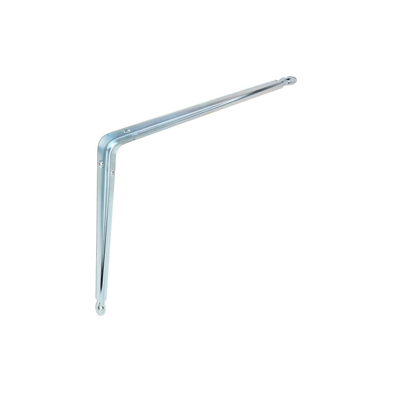 National Hardware 110BC Series N224-493 Shelf Bracket, 35 lb, 12 in L, 1-15/16 in H, Steel, Zinc-Plated