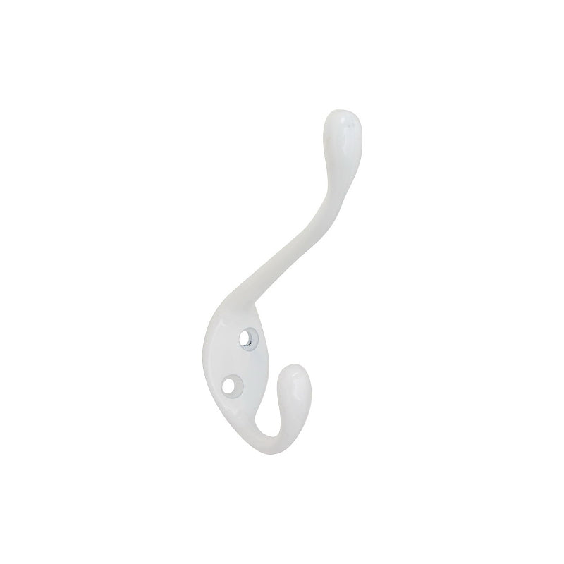 National Hardware V167 Series N266-056 Garment Hook, 35 lb, Zinc