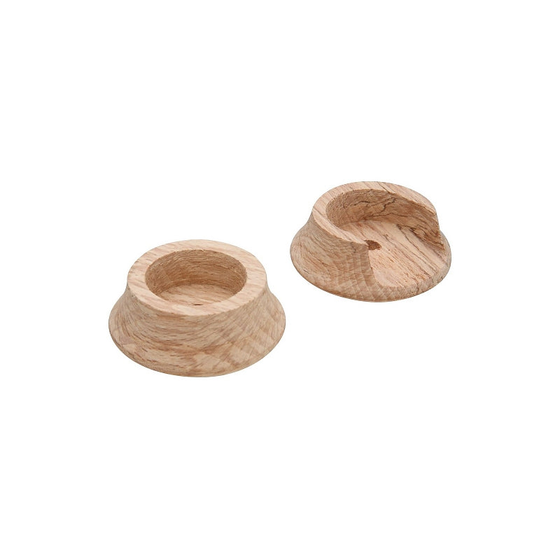 National Hardware V103 Series N269-068 Pole Socket Set, Wood, Natural