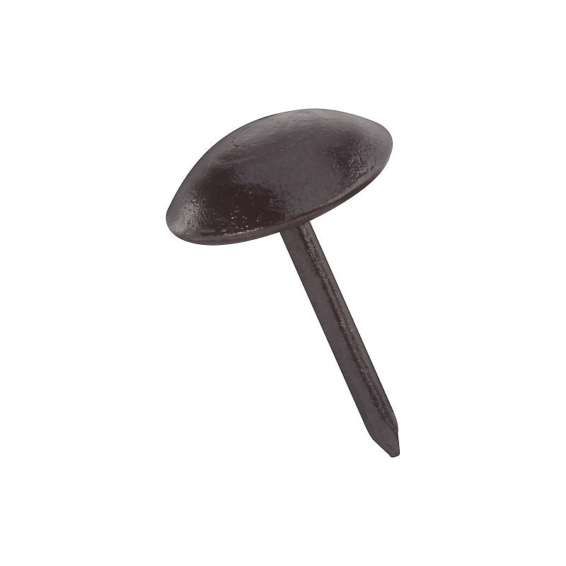 National Hardware N279-182 V7730 Series Upholstery Nail, Brown, Steel, Round Head