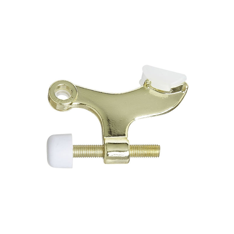 National Hardware N279-695 Hinge Pin Door Stop, Zinc, Brass