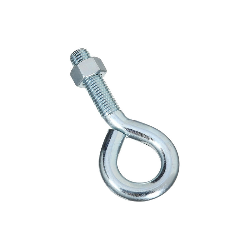 National Hardware N347-716 Eye Bolt, 3/4-10 Thread, Coarse Thread, 2-3/4 in L Thread, 1-1/2 in ID Dia Eye, Steel, Zinc