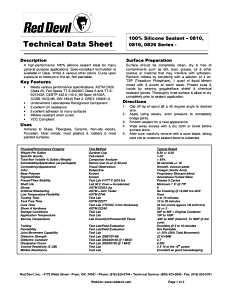 Red Devil 0820 Silicone Sealant, Clear, -60 to 400 deg F, 2.8 oz Squeeze Tube