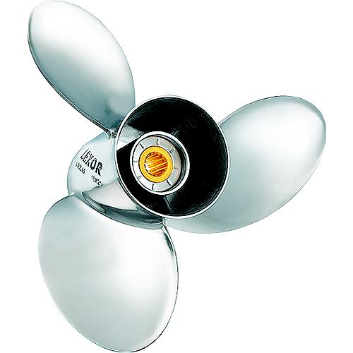 Solas 4571-153-19 Lexor Stainless Steel 3-Blade Propeller For Suzuki