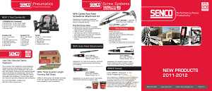 Senco 9Y0001N Crown Stapler, 7/16 in W Crown, Heavy-Wire Staple, 160 Magazine, 3.98 scfm Air