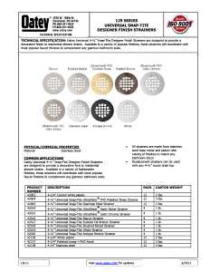 Oatey 42018 Tub Strainer, Stainless Steel, Brushed Nickel