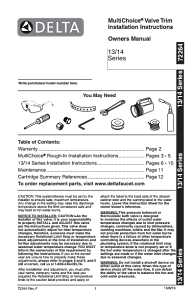 Delta Windemere Monitor 14 144996C-OB Tub and Shower Set, 1.75 gpm Showerhead, 1 Spray Settings, 1-Handle, Brass