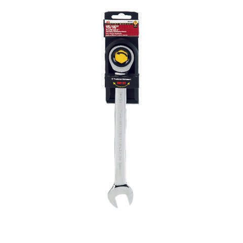 Ace Pro Series GearWrench 15/16 in. X 15/16 in. SAE Combination Wrench 13.1 in. L 1 pc