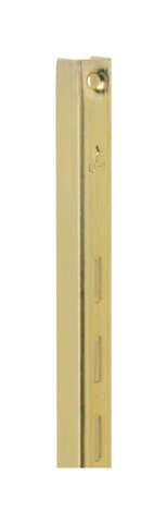 Knape & Vogt Steel Regular Duty Bracket 16 Ga. 24 in. L, Pack of 10