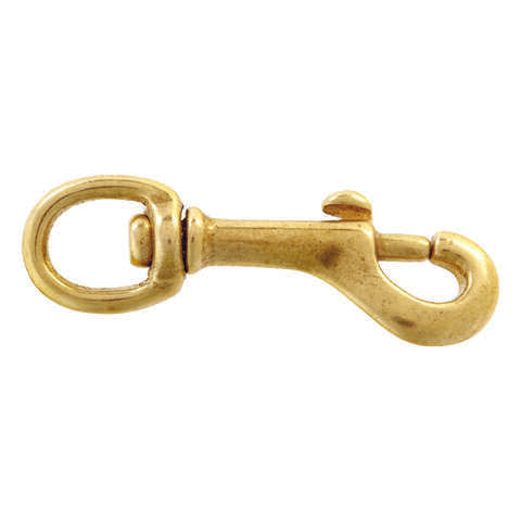 Campbell 1/2 in. D X 3-1/16 in. L Polished Bronze Round Swivel Eye Bolt Snap 40 lb, Pack of 10