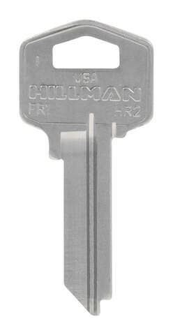 HILLMAN Traditional Key House/Office Universal Key Blank Single, Pack of 10