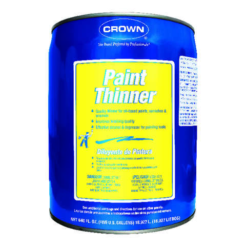 Crown Mineral Spirits Paint Thinner 5 gal
