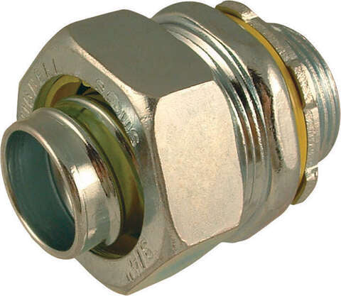 Raco Malleable Iron/Steel Electrical Conduit Connector For Type B 1 pk, Pack of 10