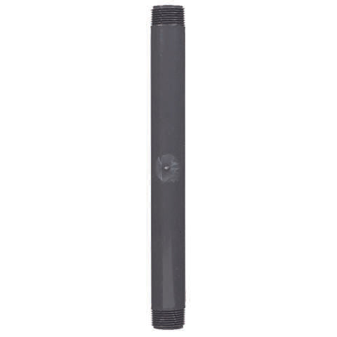 B&K Schedule 80 1 in. MIP X 1 in. D MIP PVC 12 in. Nipple 1 pk