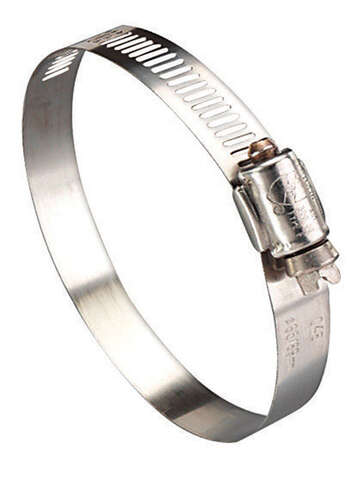 Ideal Tridon Hy Gear 3/4 in. 1-3/4 in. SAE 20 Silver Hose Clamp Stainless Steel Band, Pack of 10