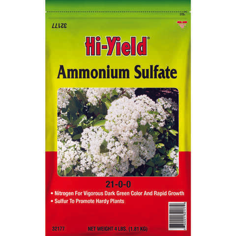 Hi-Yield AMMONIUM SULFATE Granules Plant Food 3.25 lb