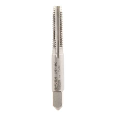 Irwin Hanson High Carbon Steel SAE Fraction Tap 3/8 in. 1 pc, Pack of 5