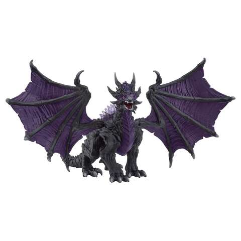 Schleich Eldrador Shadow Dragon Figurine Black/Purple, Pack of 2