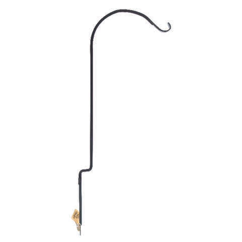 Panacea Black Steel 36 in. H Curved Plant Hook 1 pk