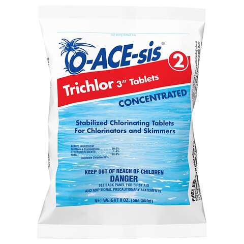 O-ACE-sis Tablet Trichlor 8 oz, Pack of 40