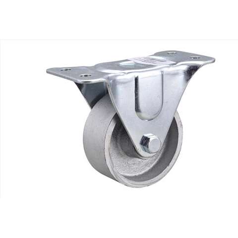 Projex 3 in. D Cast Iron Rigid Caster 250 lb 1 pk