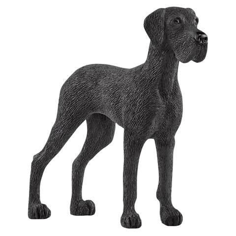 Schleich Great Dane Dog Figurine Black 1 pc, Pack of 5