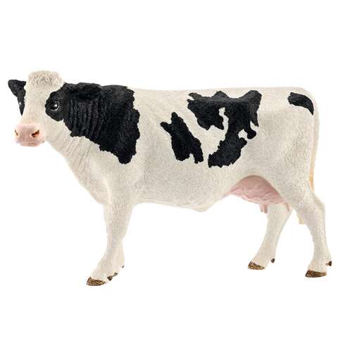 Schleich Farm World Holstein Cow Toy Black/White, Pack of 5