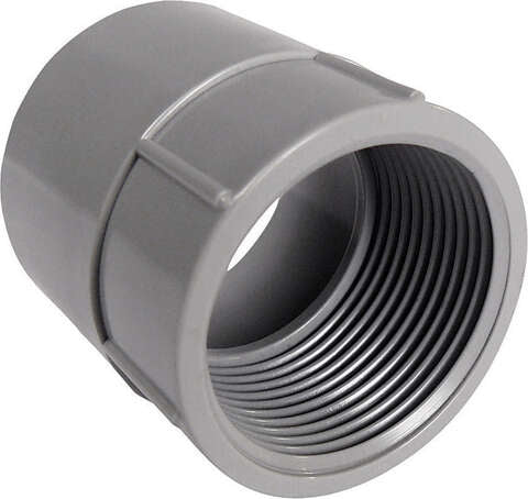 Cantex 1-1/4 in. D PVC Female Adapter For PVC 1 pk